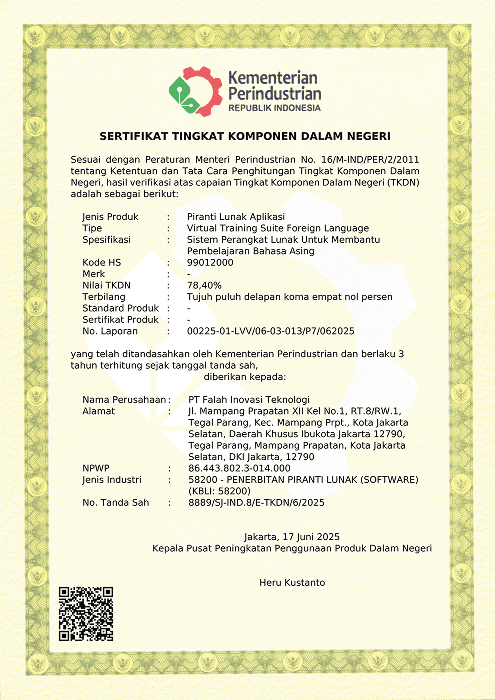 TKDN Certification
